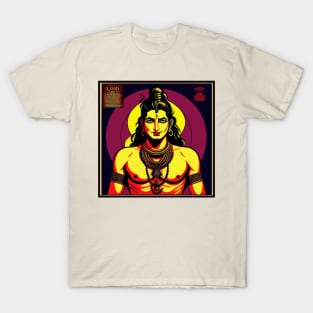 Dancing With Lord Shiva Vinyl Record Vol. 5 T-Shirt